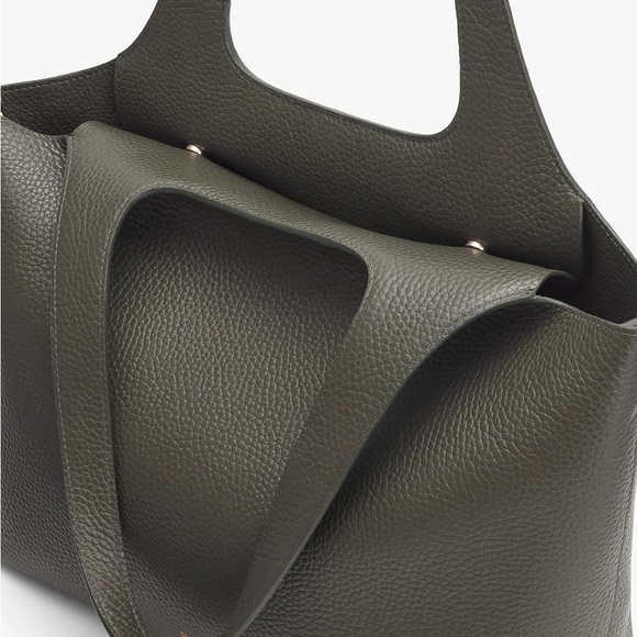 Cuyana Dark Olive 13 Inch System Tote - Picture 3 of 7